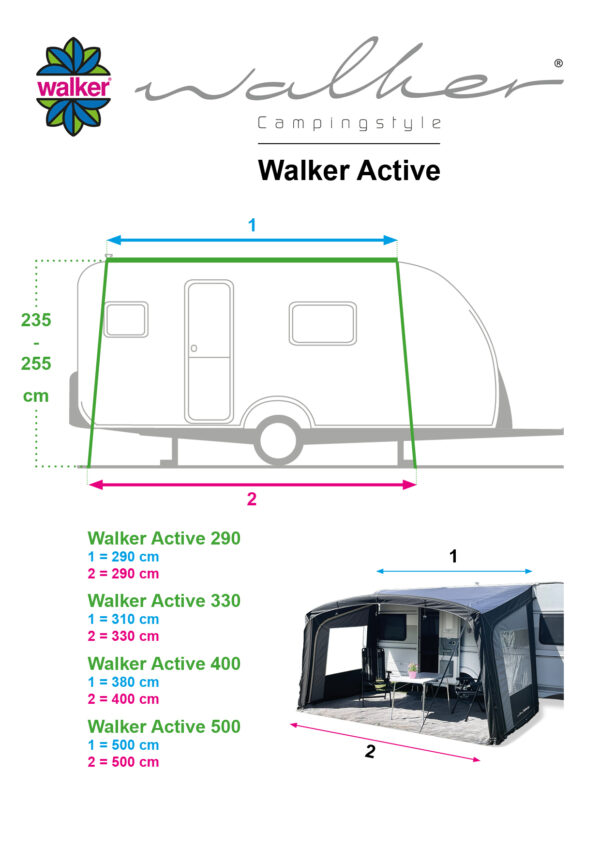 Walker Active luftsolsejl - Image 4